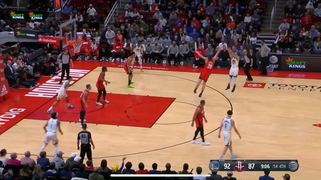 Vintage Steph Curry gets activated in the 4th against the Rockets ...