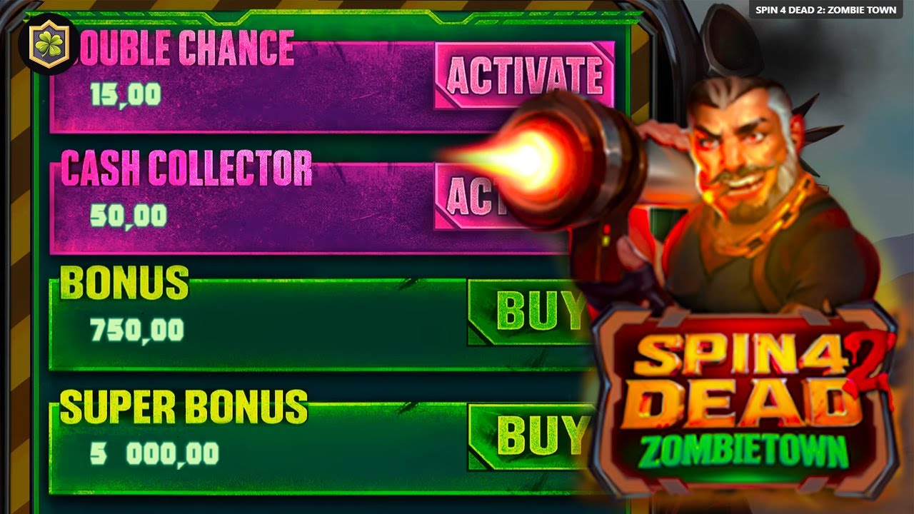 💥 Spin 4 Dead 2 Zombietown (Gamebeat) 💥 MEGA Big WIN!