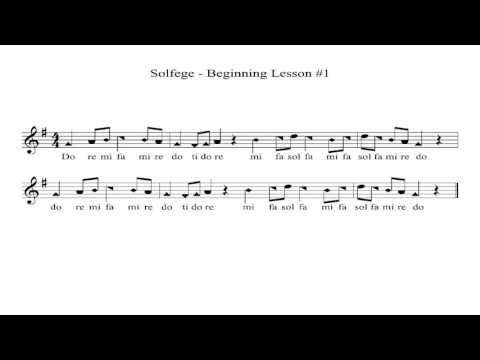 Video: Hvordan Lære Solfeggio