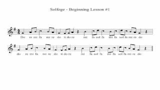 Beginner Solfege - Lesson 1 screenshot 1