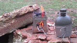 Uberleben Stove First Burn
