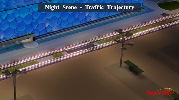 Night Scene-Traffic Trajectory