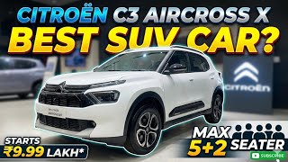 🔥New Citroen C3 Aircross X Max 7 Seater SUV 2026 | Citroen C3 Aircross Price &amp; Features ✅