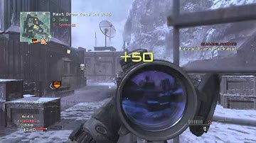 SmokedSpectre - MW3 Barret .50cal feed-streak and multi kills