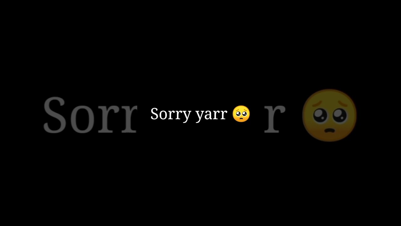 Sorry 🥺 | Sorry Status | Sorry Status For Boyfriend | 