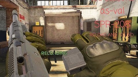 CALL OF DUTY MOBILE (AS-VAL/SPR-208)RELOAD AND SOUND SEASON2
