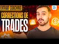 Corrections de trades des etudiants extrait coaching