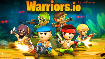 Warriors.io - Battle Royale Action - Gameplay Trailer (Android,iOS)
