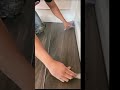 Wooden plank panel floor installation smooth neat finish #shorts #wood #floor