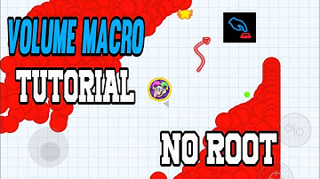 Agar.io Mobile Volume Macro Tutorial (No Root)