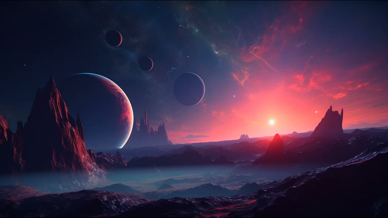 Sirius A 💫 Relaxing Space Ambient Music