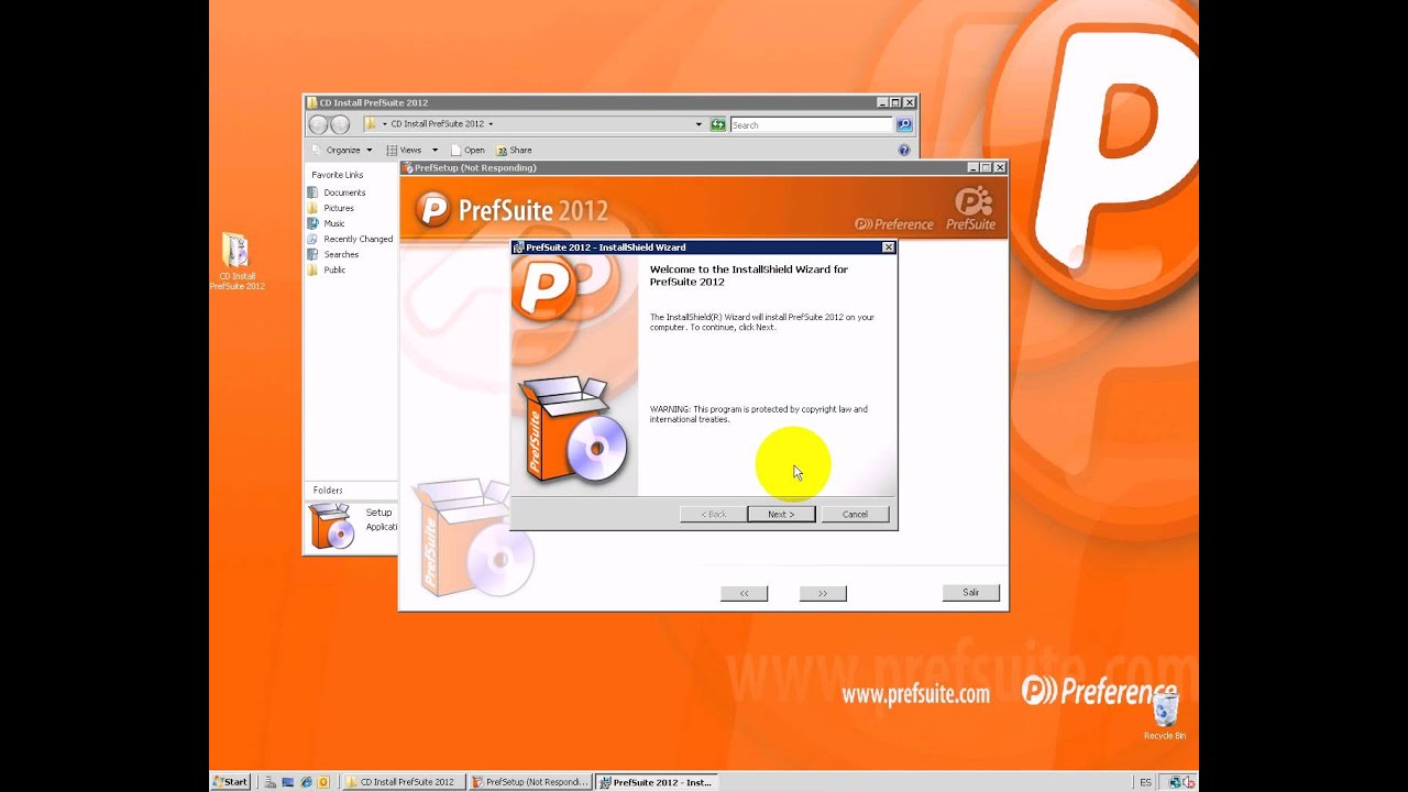V2012.1.003 - Instalación de PrefSuite en un puesto de red