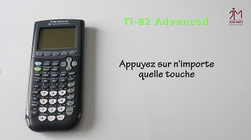 Passer en mode examen   Ti 82 Advanced
