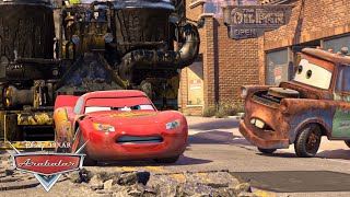 Şimşek Mcqueen Yolu Tamir Etmeye Çalışıyor Pixar Cars Türkiye