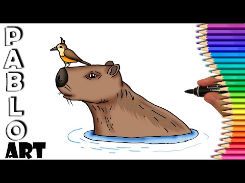 How to Draw a Capybara: A Step-by-Step Guide by Easydrawforkids - Make  better art