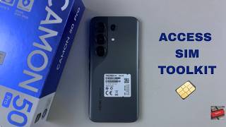 كيفية الوصول إلى أدوات شريحة SIM على هاتف TECNO CAMON 50 Pro / 50 Ultra screenshot 1
