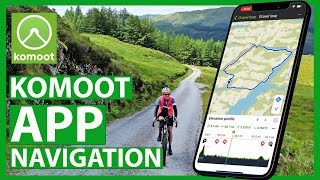 Komoot phone app for bike navigation screenshot 5
