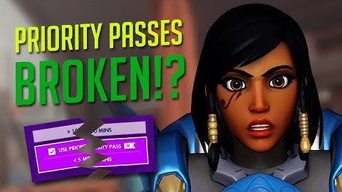OVERWATCH TALK | PRIORITY PASS PROBLEM? THROWERS TAKING ADVANTAGE AND HOW CAN THIS BE FIXED?