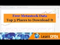 Link metastock with metatrader and Metatrader real free data feed to metastock