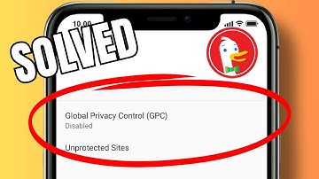 How to turn off Global Privacy Control in DuckDuckGO