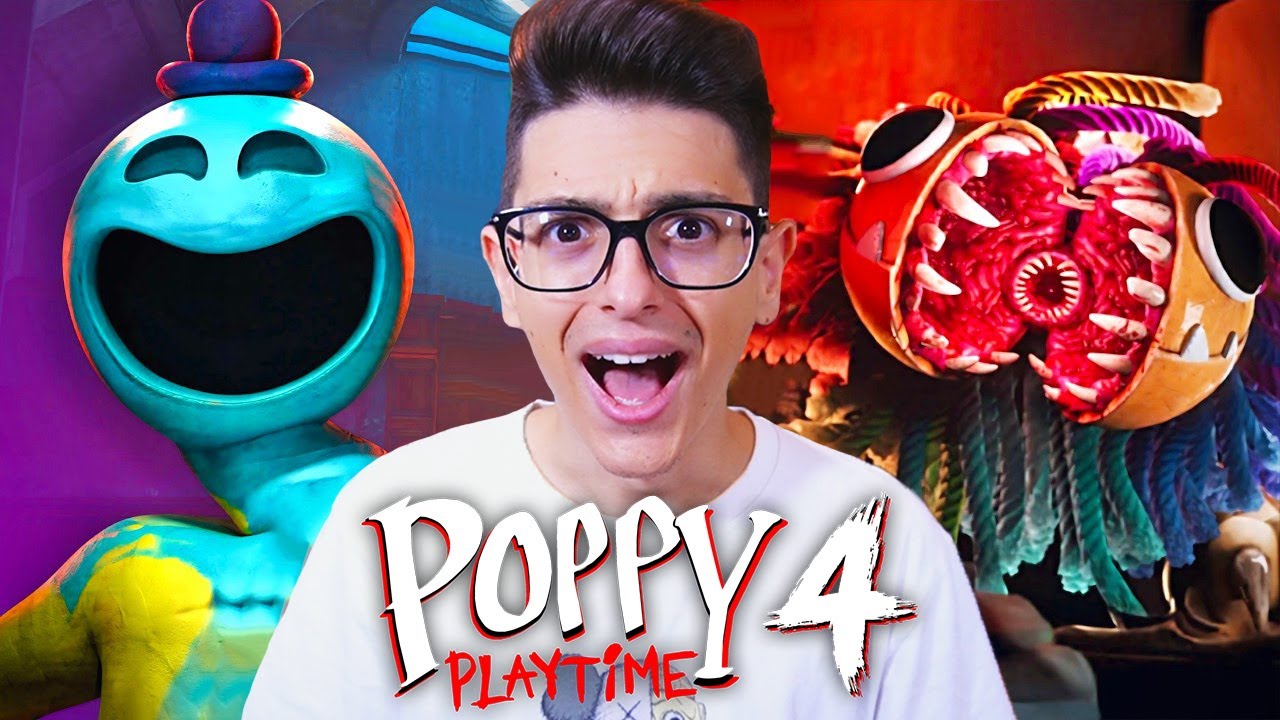 POPPY PLAYTIME CAPITOLO 4 GIOCO COMPLETO!! (Chapter 4 full game)
