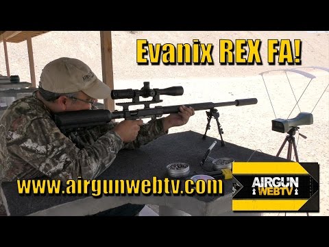 Introducing the REX FA; Suppressed, Carbon Fiber Tank Air Rifle!