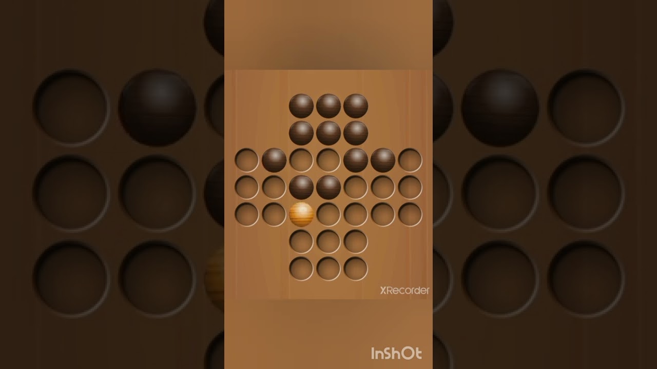 Peg solitaire solution 