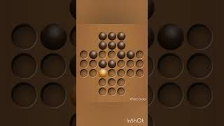 Peg solitaire solution #solitaire #boardgame #solution screenshot 5