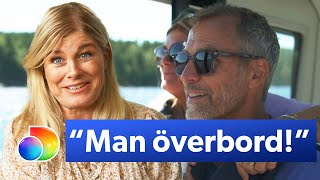 Wahlgrens värld | Christian agerar som pappa när Pernilla inte har koll ombord på båten | discovery+