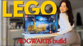 LEGO HOGWARTS BUILD! 🪄 part one ☝️