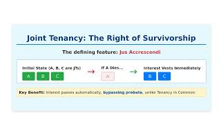 US law: Concurrent Estates: Joint Tenancy, Tenancy in Common, Tenancy by the Entirety