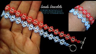 Easy pattern bracelet // How to make a bracelet in minutes //DIY gorgeous bracelet