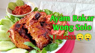 Resep Ayam Bakar Solo & Sambal Mentah Terasi. 