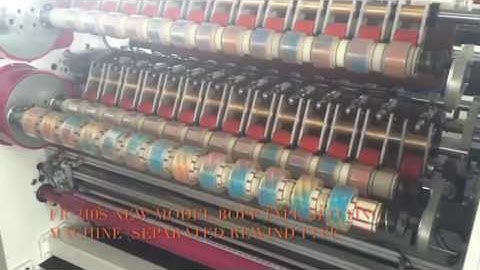 fr 210s bopp tape slitting machine/scotch tape slitter rewinder