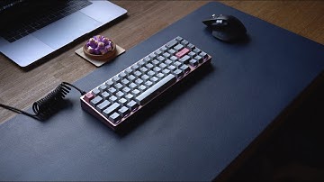 Stock C3 Macho / Banana Split Linear Switches Sound Test | KDB67MKii Rose Gold Keyboard