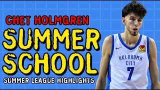 Chet Holmgren NBA Summer League Highlights