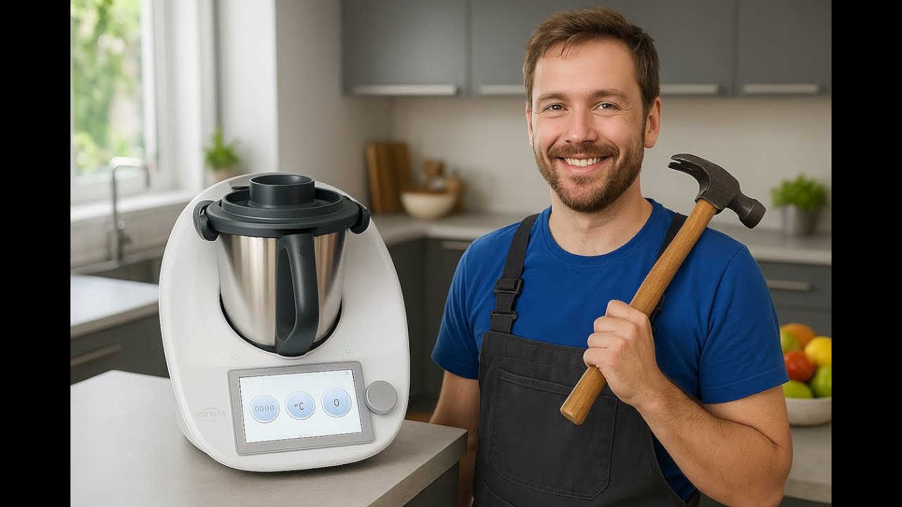 Regeneracja mechanizmu zamykania Thermomix TM5 / TM6 (C142, C148, C153) — naprawa krok po kroku