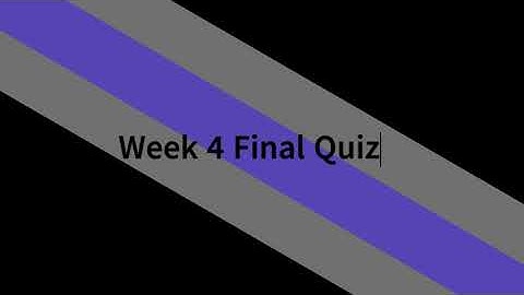 Learning How to Learn |  Week 4 Final Graded Quiz