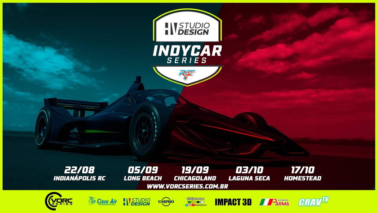 🏎️ VORC SERIES | HV Studio Design Indycar Series - Circuito de Indianápolis - T4/2025