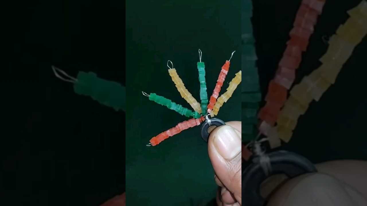 Wow, make your own fishing stopper from rubber bands