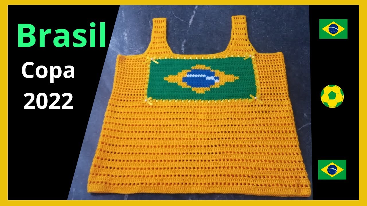 Regata bandeira do Brasil na cor amarela.