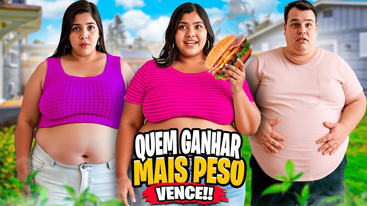 QUEM COMER MAIS E GANHAR MAIS PESO VENCE *QUAL SERÁ A ESTRATÉGIA DELES ?