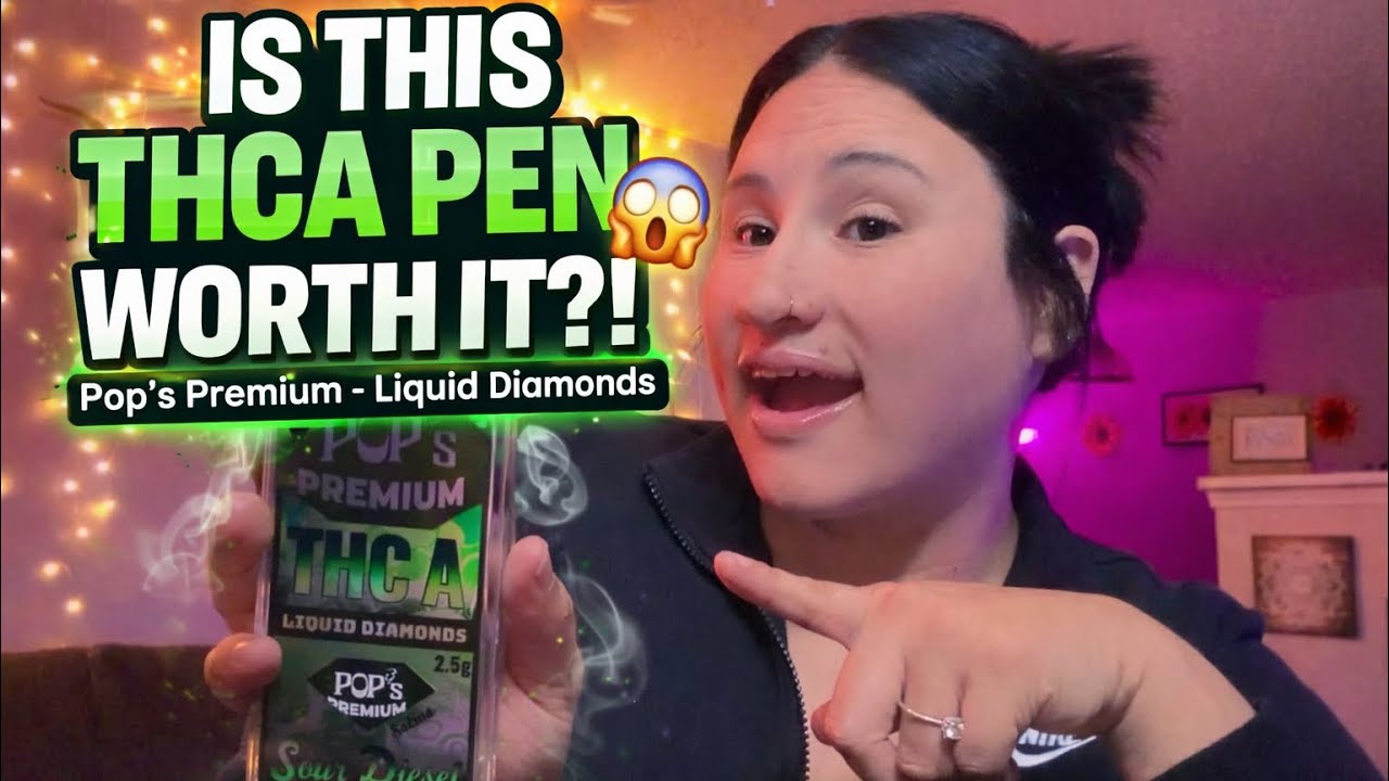 IS THIS THCA PEN WORTH IT?! 😱 Pop’s Premium Liquid Diamonds Review