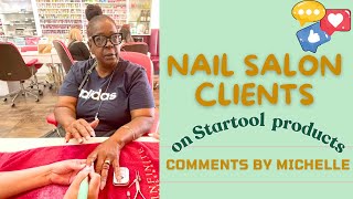 [VIET SUBS] ST Bits in Nail Salons: Michelle ❇️ Cô khách Mỹ review đầu giũa Startool