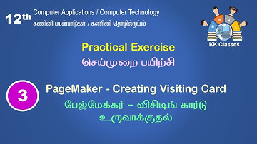 12th CA / CT - Practical Exercise 03 - Creating Visiting Card.