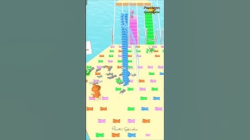 Bridge race level -601 🤩🏆 #games #gaming #gameplay #bridgerace #shortsfeed #shorts #youtubeshorts