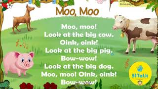 Full 51talk Songs  Moo Moo Song  Lyrics News