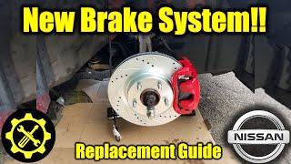 2007 - 2012 Nissan Altima 2.5L - Brake Calipers, Rotors & Pads Replacement!