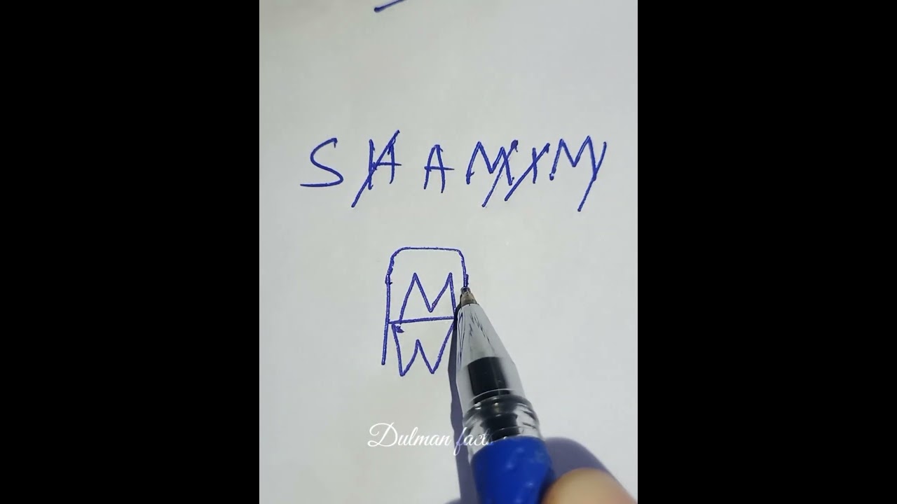 SHAMIM 🍃|| Name to create brand logo🤩 || comment your name! || 