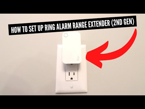 How To Set Up Ring Alarm Range Extender - YouTube